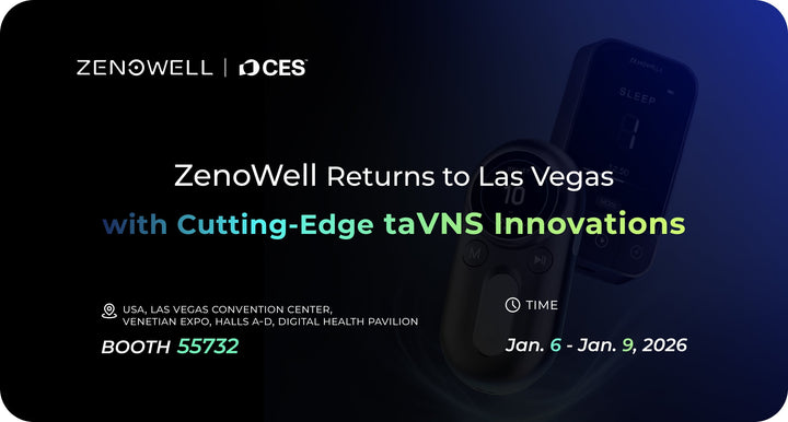 CES 2026 – ZenoWell Returns to Las Vegas with Cutting-Edge taVNS Innovations