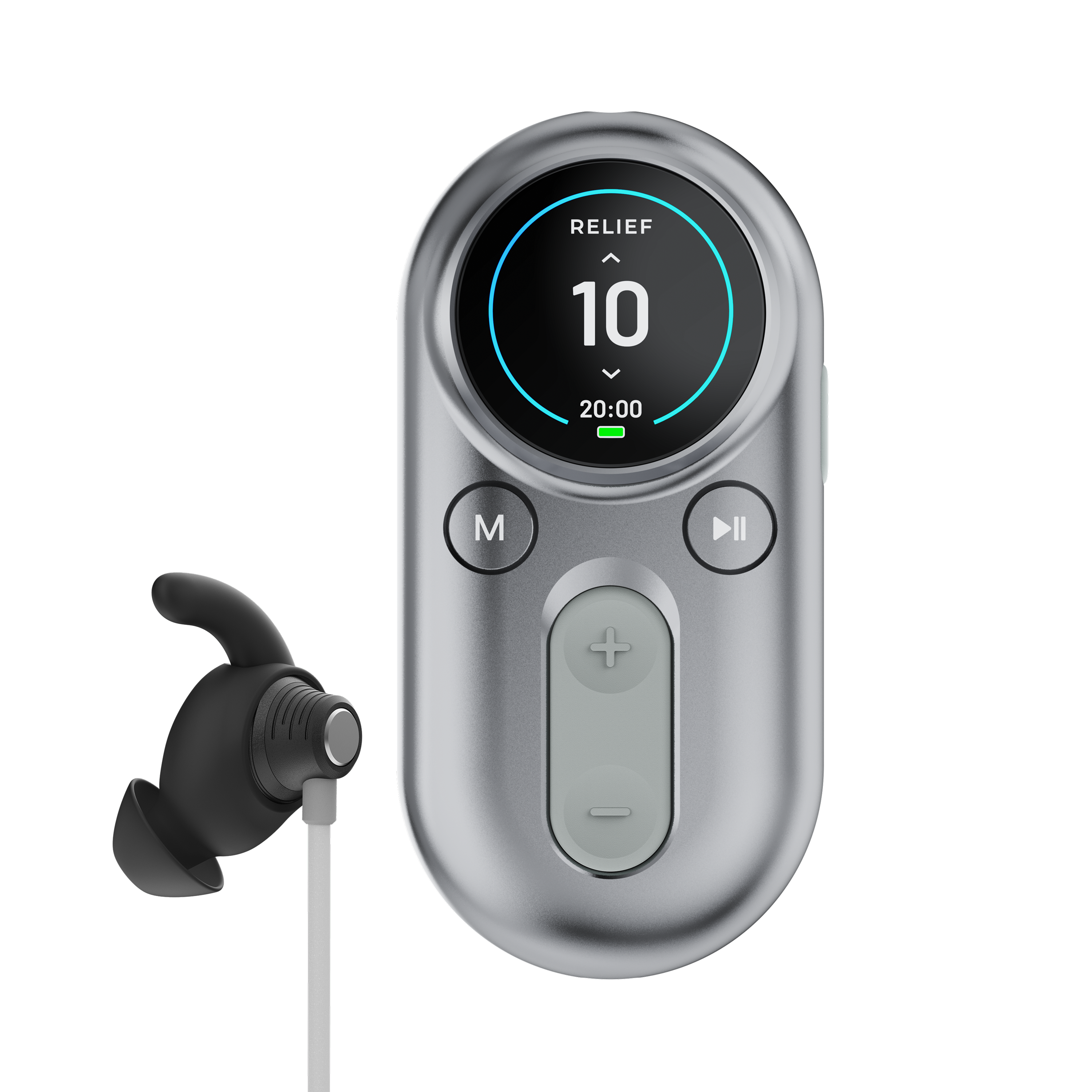 TaVNS device ZenoWell Luna with earpiece