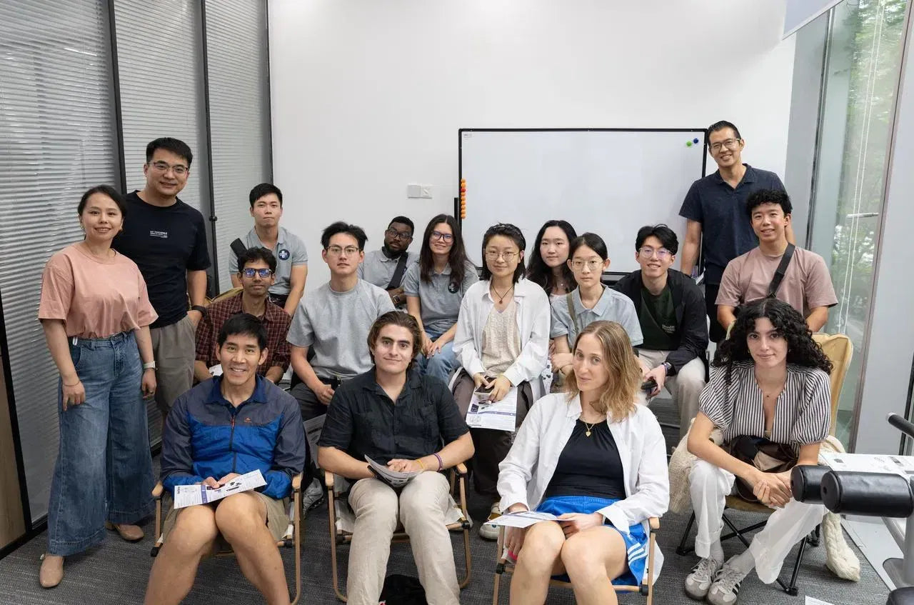 Visita del grupo del proyecto GMIX de Stanford a ZenoWell