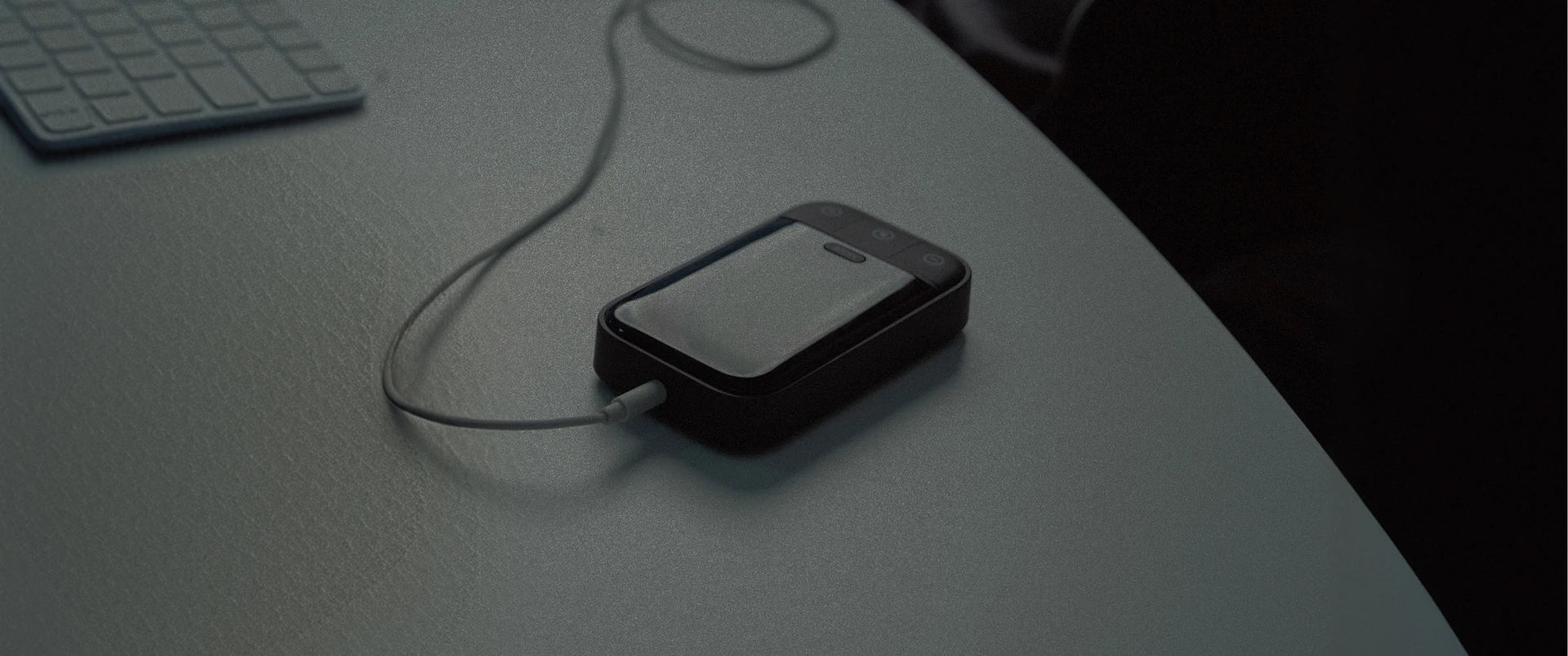 Vita Mini device on a desk